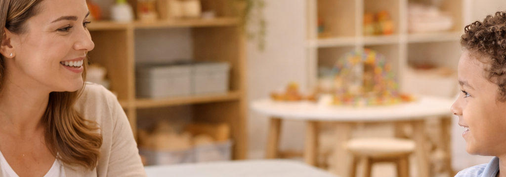 RBT and child ABA session